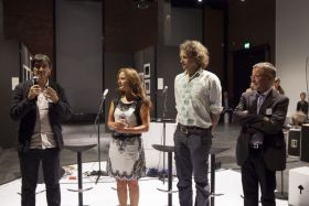 Marti Guixé, Thomas Früh and Winners Claudia Biehne, Stefan Passig